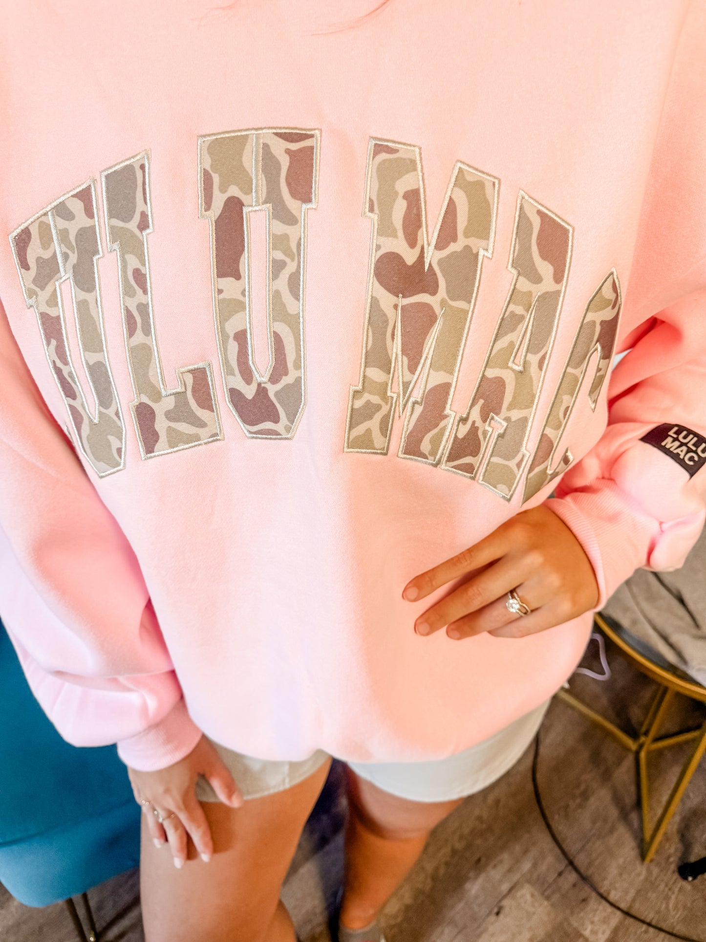 LULU MAC Camo Sweatshirt