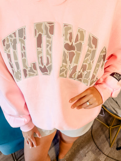 LULU MAC Camo Sweatshirt