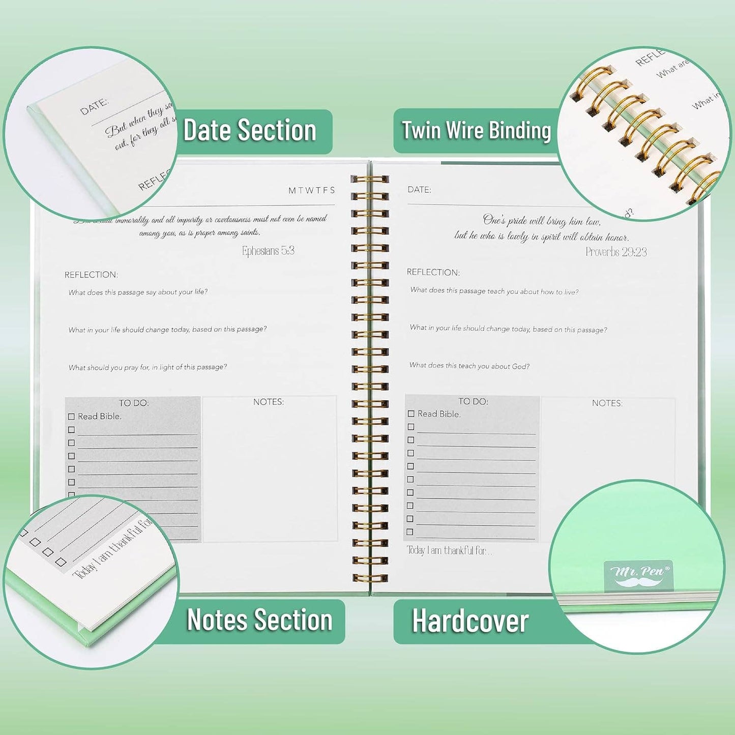 Mr. Pen Bible Journaling Kit for Women