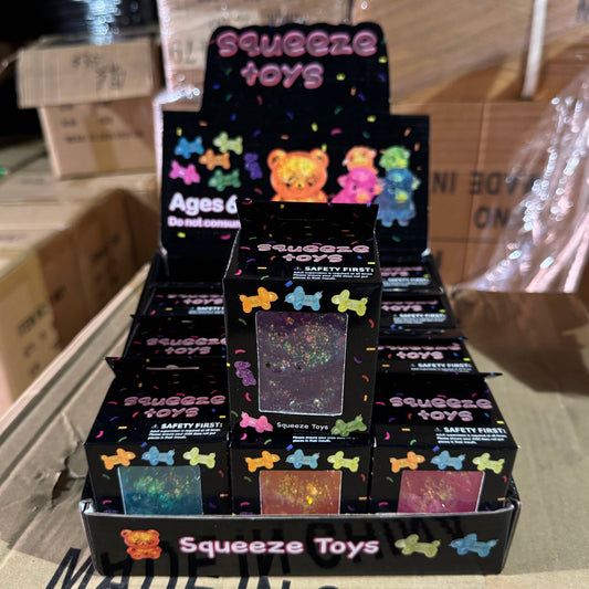 Sugar Squeeze Glitter Teddy