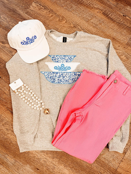 PYREX Corning Ware Bowl Sweatshirt