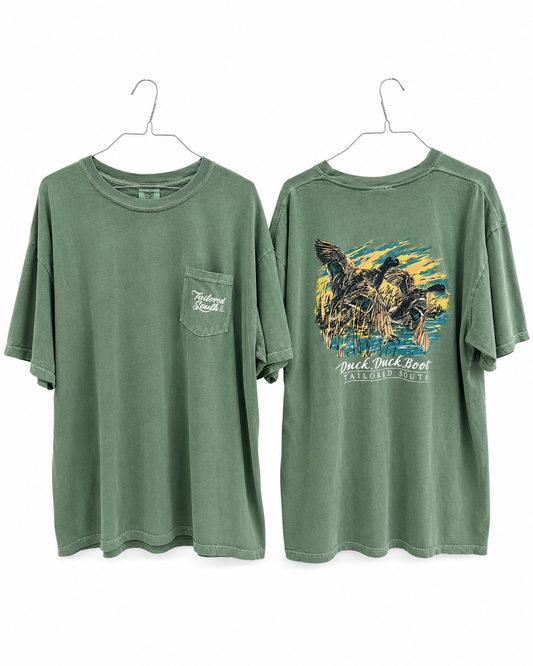 ducks tee green