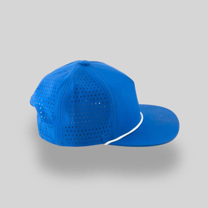 Perforated Structured Royal Blue / White Rope
