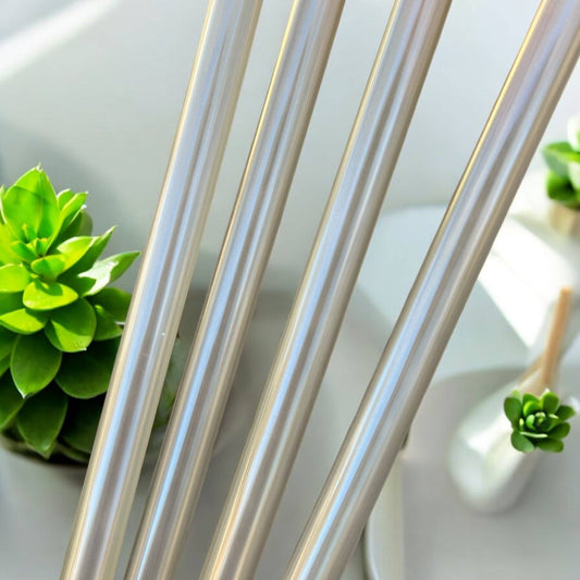 Gold Transparent Straw (40oz Tumbler)