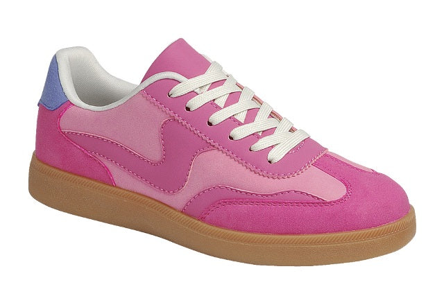 Sneaker Rubber Base Round Toe: Fuchsia