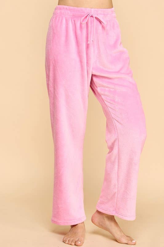 PLUS SIZE COMFORTABLE DRAWSTRING PAJAMA PANTS