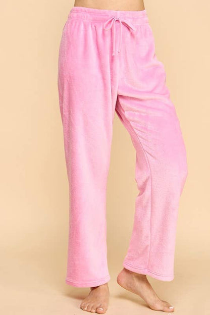 PLUS SIZE COMFORTABLE DRAWSTRING PAJAMA PANTS