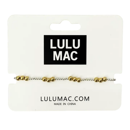 LULU MAC Mixed Gold/Silver Bracelet