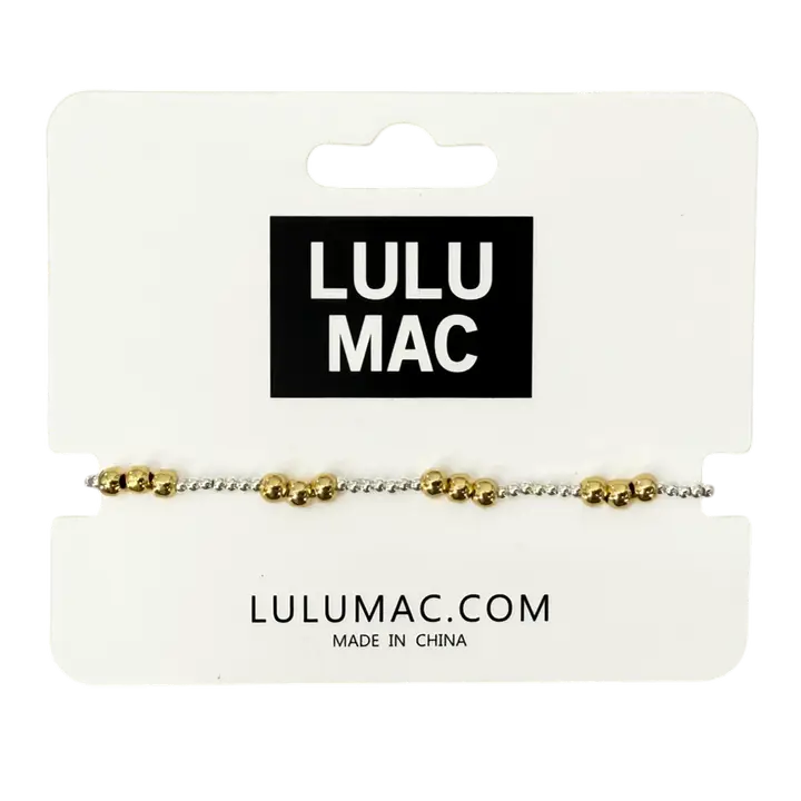 LULU MAC Mixed Gold/Silver Bracelet