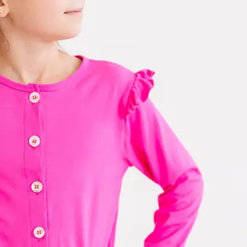 Children's Ruffle Cardigan