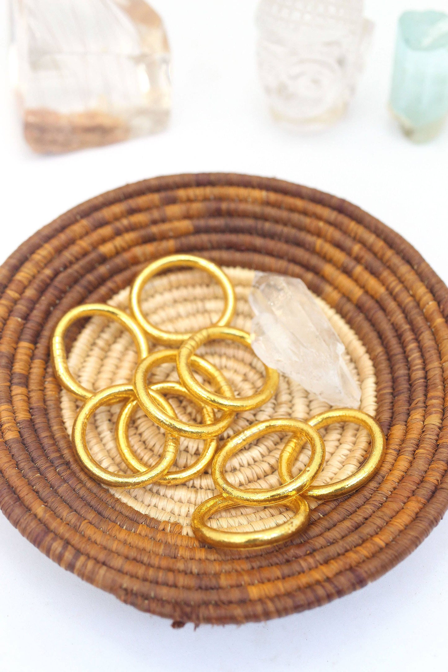 Thai Buddhist Temple Rings, Rush, Colorful Kumlai