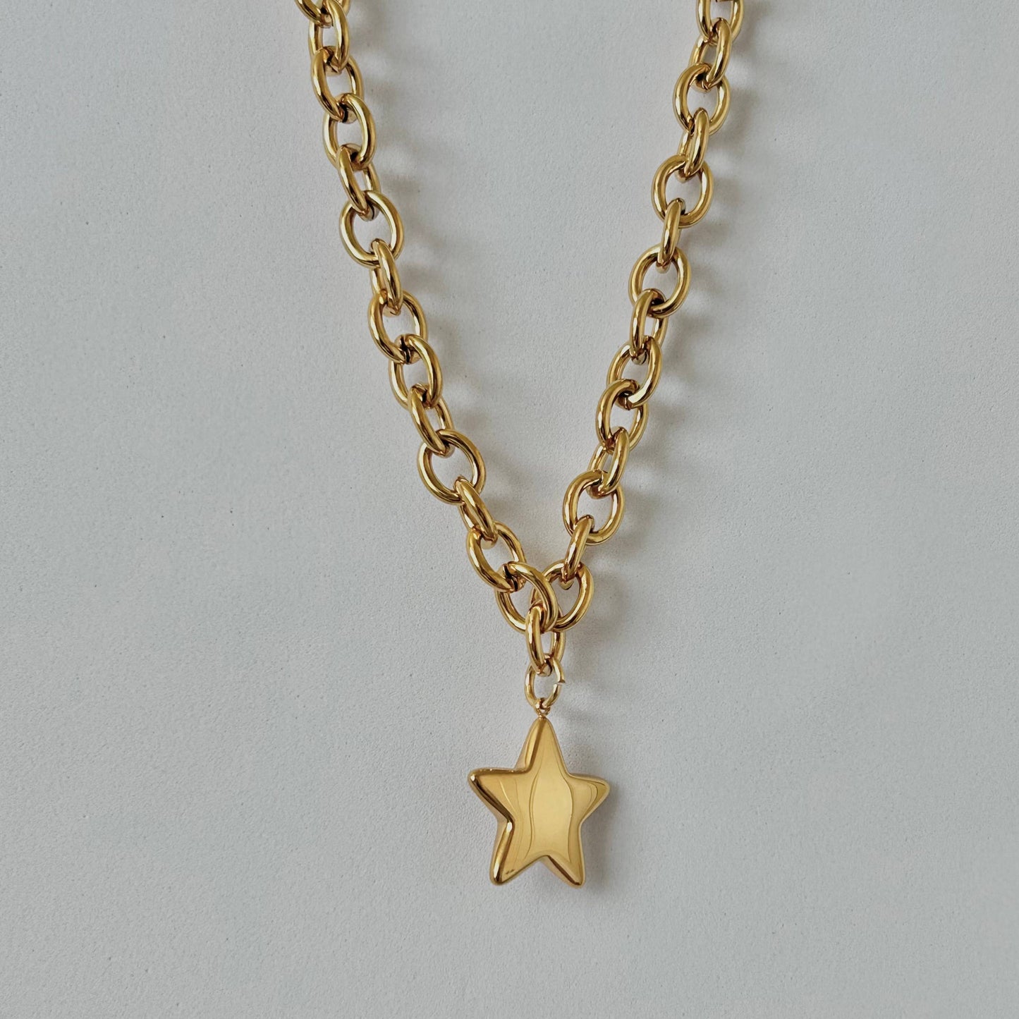 Star Necklace bold statement necklace