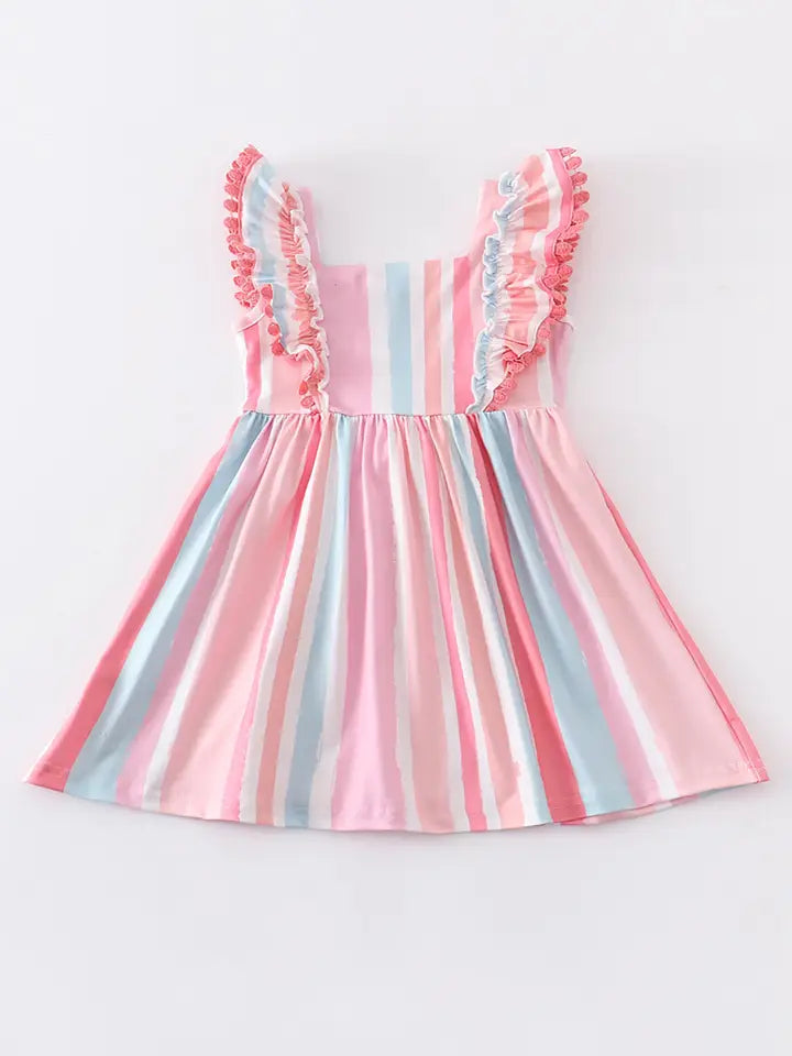 Girls Stripe Dress