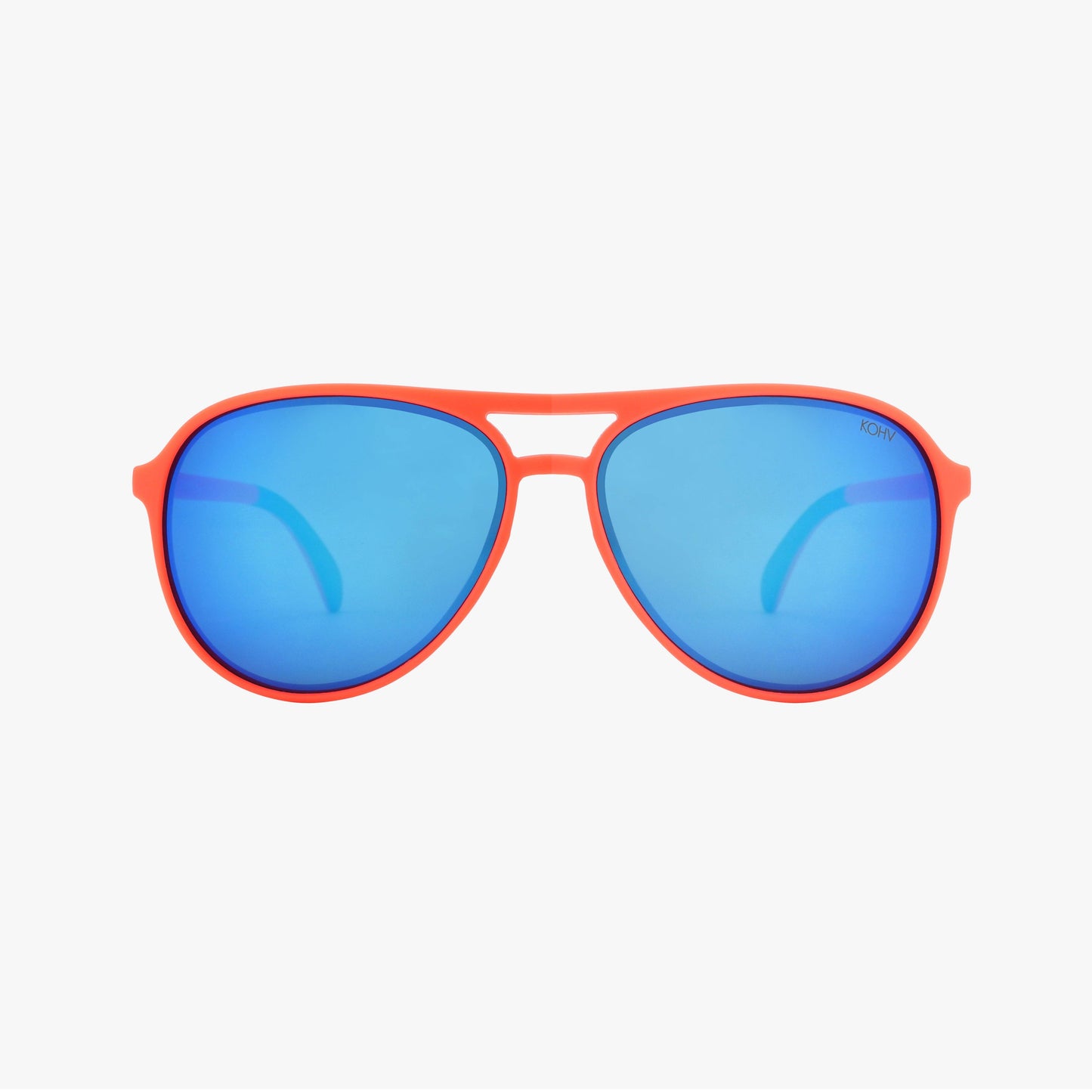 DASH MANGO Polarized Active Soft Rubber Aviator Sunglasses