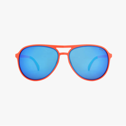 DASH MANGO Polarized Active Soft Rubber Aviator Sunglasses