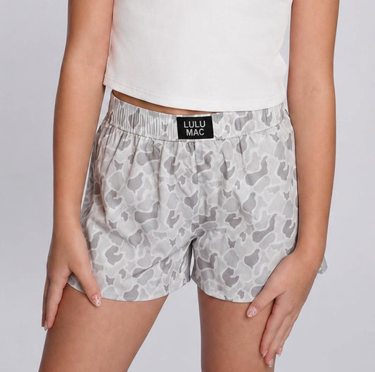 LULU MAC Youth Camo Shorts