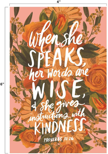 Inspirational Floral Prayer Notecard Set