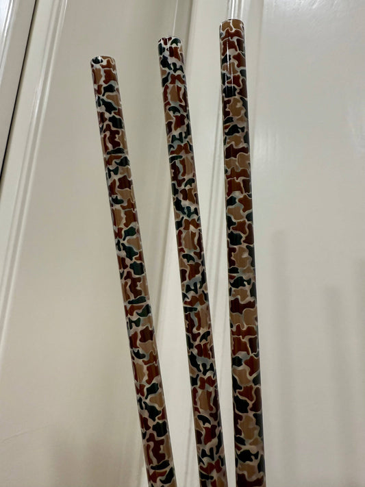 Camo Clear Straw (40oz Tumbler)