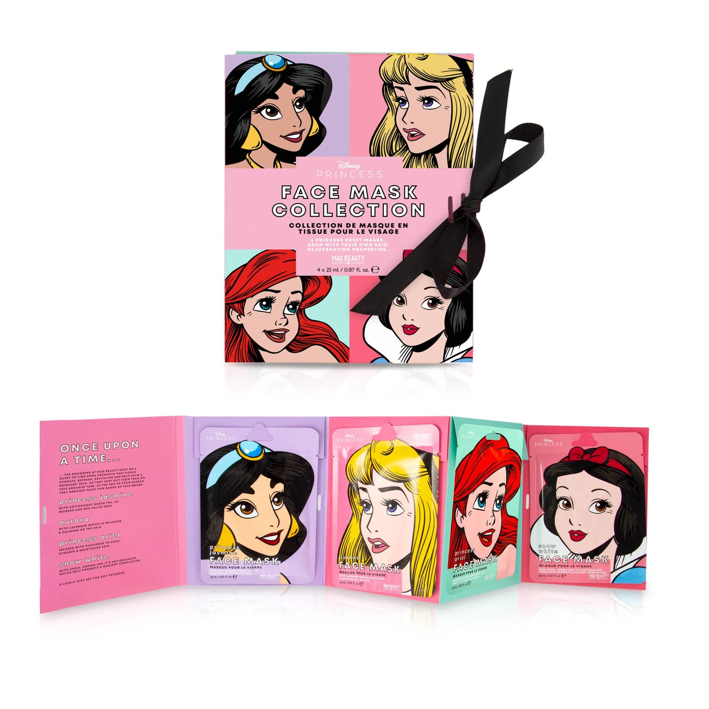Mad Beauty Disney Pop Princess Face Mask Booklet