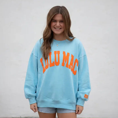LULU MAC Puff Letter Sweatshirt