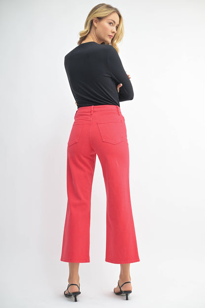 RED - Slim Wide Leg