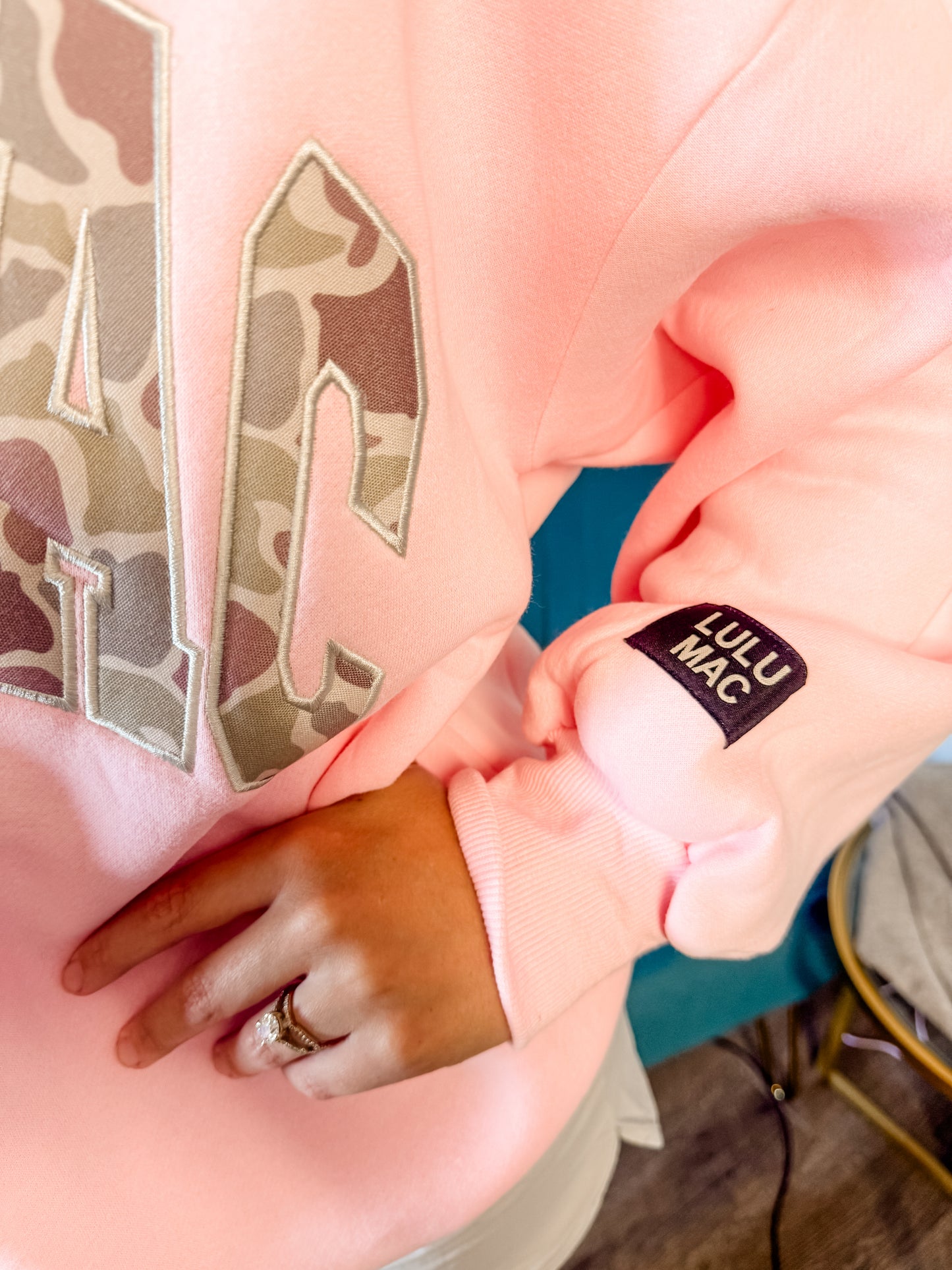 LULU MAC Camo Sweatshirt