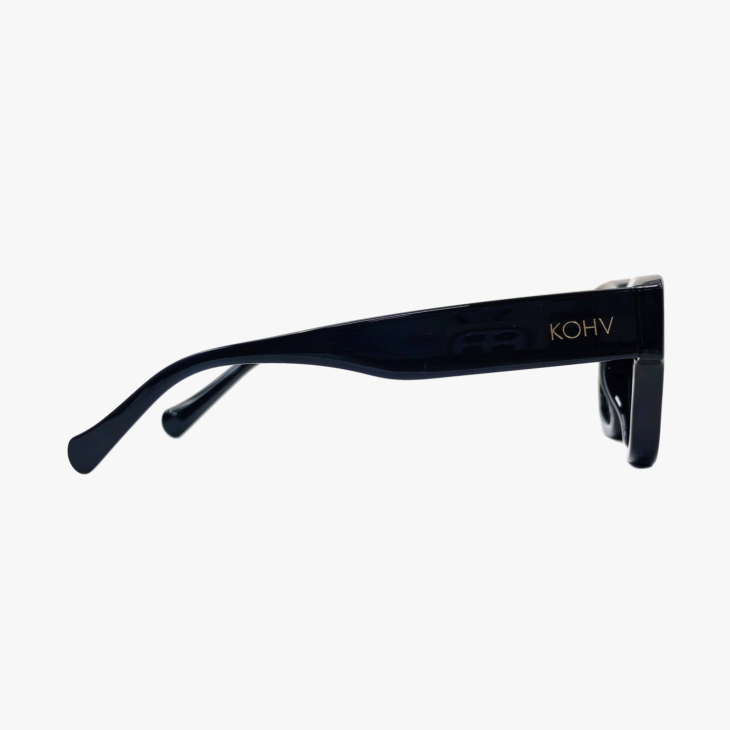 MOD MIDNIGHT Polarized Square Designer Fashion Sunglasses