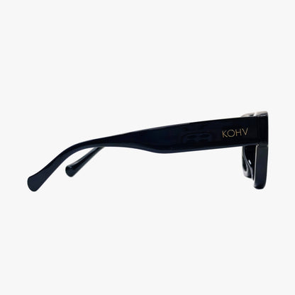 MOD MIDNIGHT Polarized Square Designer Fashion Sunglasses