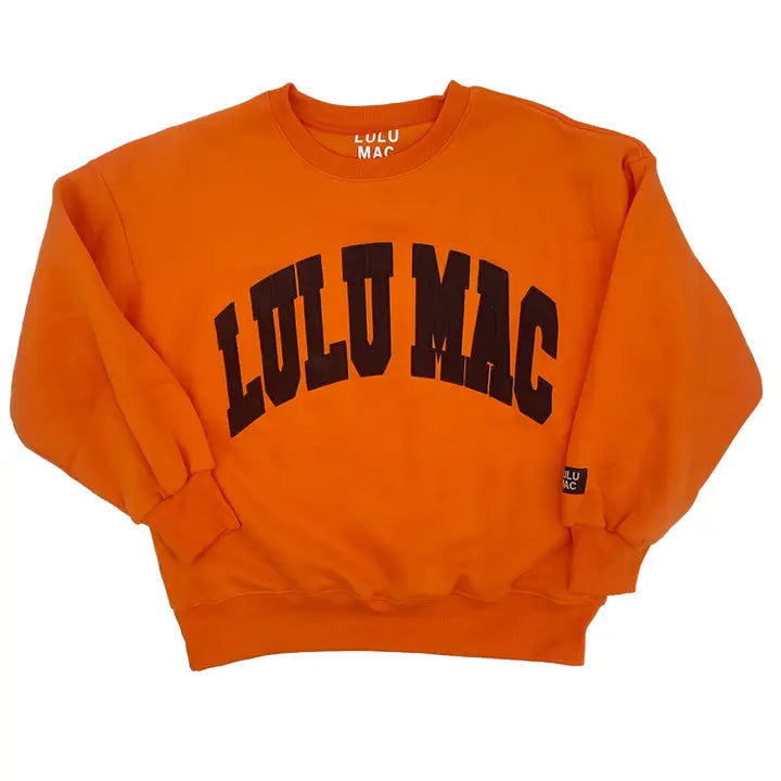 LULU MAC Puff Letter Sweatshirt