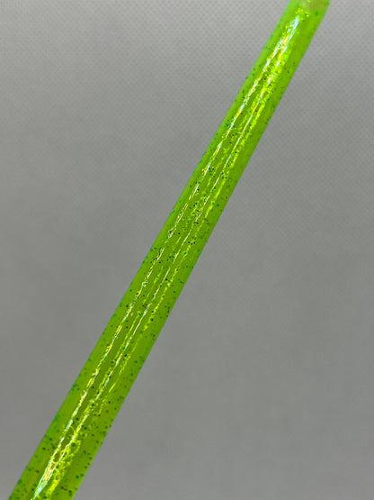 Bright Green Glitter Straw (40oz Tumbler)