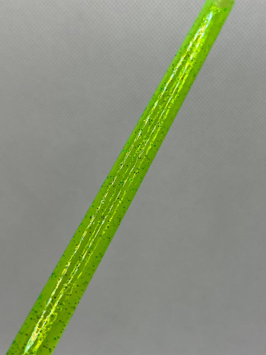 Bright Green Glitter Straw (40oz Tumbler)
