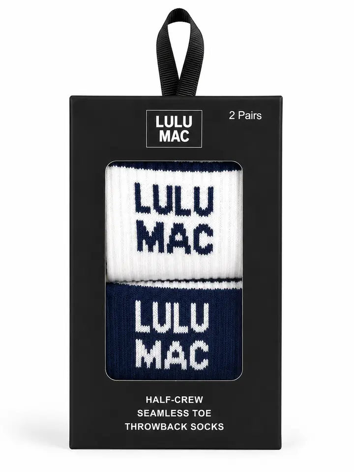 Lulu Mac Socks 2 Pack