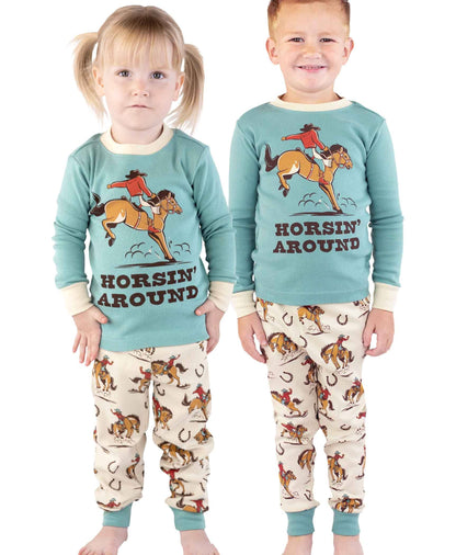 Rodeo Kid's Long Sleeve Pajama Set
