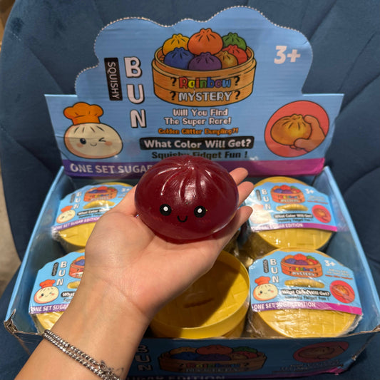 Squishy Glitter Dumpling Toy