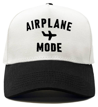 Two Tone Cap - Airplane Mode (White/Black)