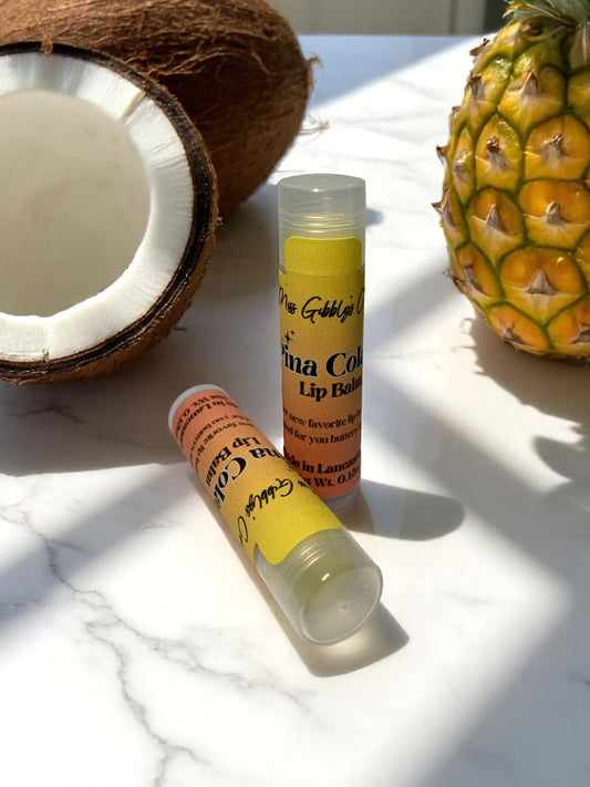 Pina Colada Lip Balm, Trendy Lip Balm, Tropical Lip Balm