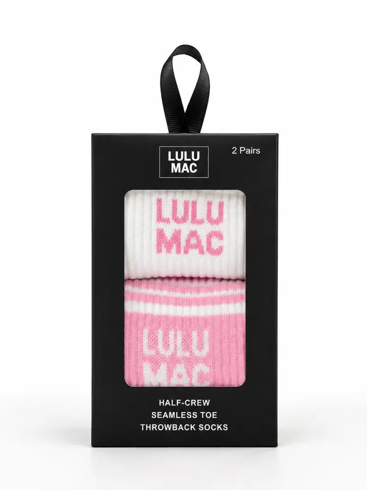 Lulu Mac Socks 2 Pack