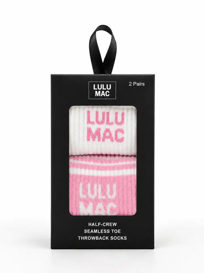 Lulu Mac Socks 2 Pack