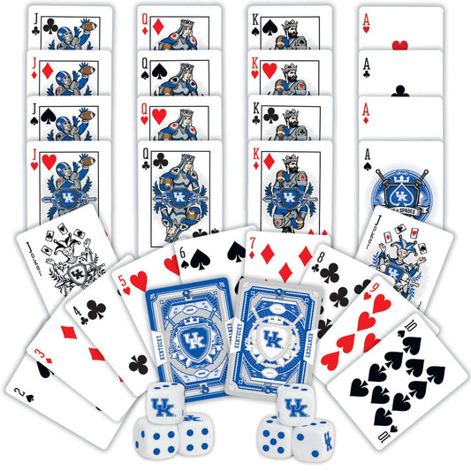Kentucky Wildcats - 2-Pack Playing Cards & Dice Set