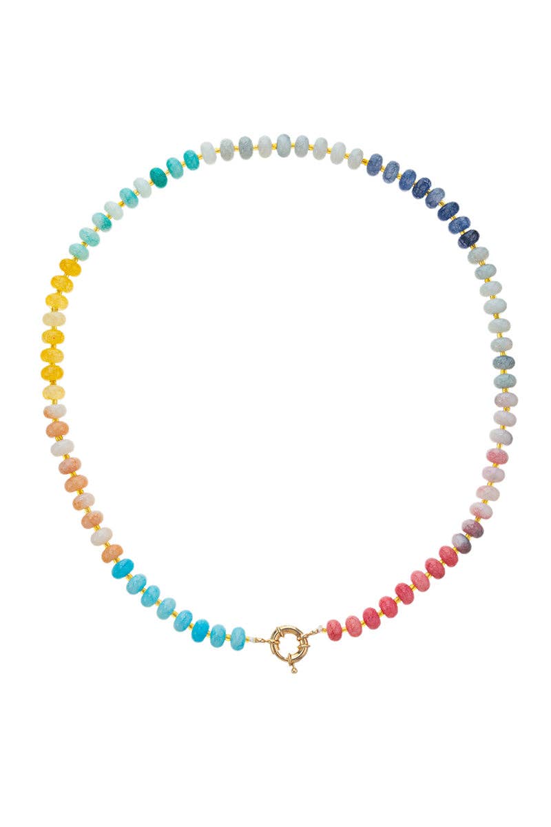 Vibrant Beaded Necklace