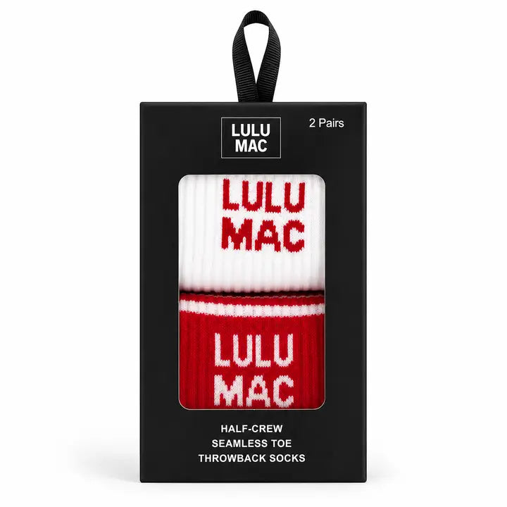 Lulu Mac Socks 2 Pack