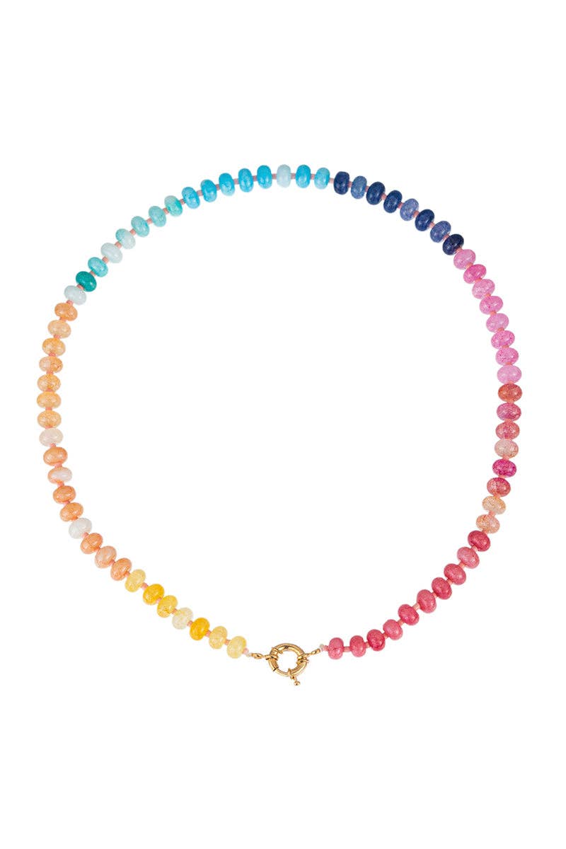 Vibrant Beaded Necklace