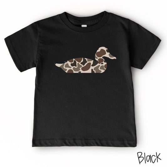 Camo Duck Hunting Boy Toddler Tee