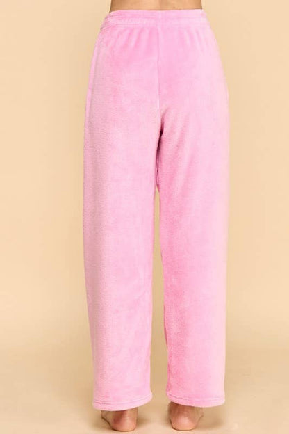 PLUS SIZE COMFORTABLE DRAWSTRING PAJAMA PANTS