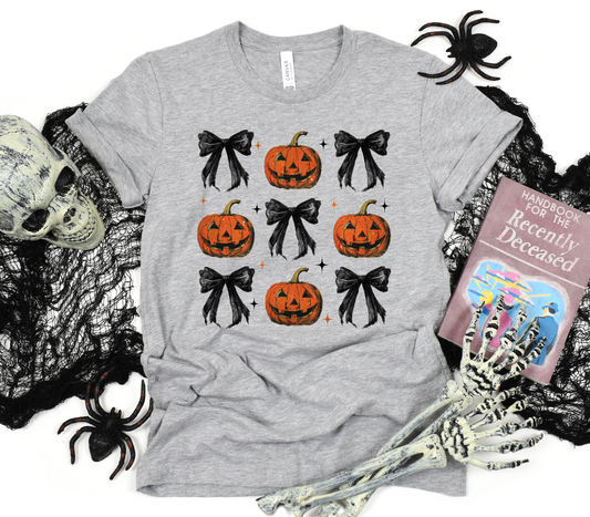 Pumpkin and Bows Tee