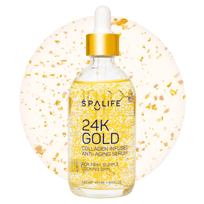 Gold 24K Collagen Anti-Aging Serum | Korean Skincare