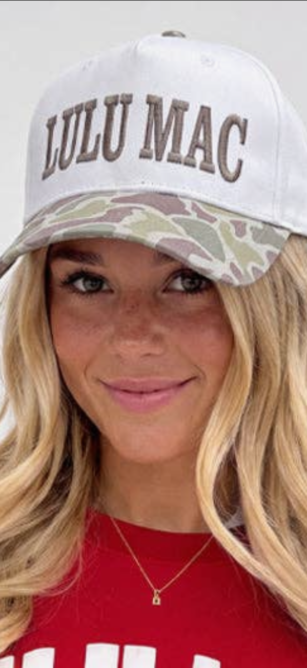 LULU MAC CAMO HAT