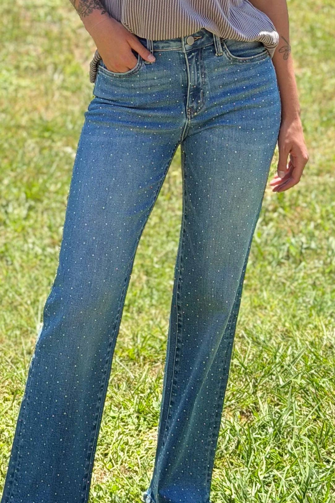 Jazzy Girl Blingy Jeans New