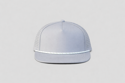 Perforated Structured Gray / Gray-White Rope