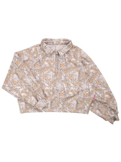 White Camo Pullover